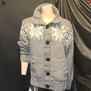 Aeropostale Gray Knit Sweater Label - L/G